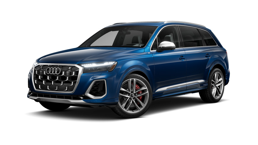 3/4 front view of the Audi SQ7