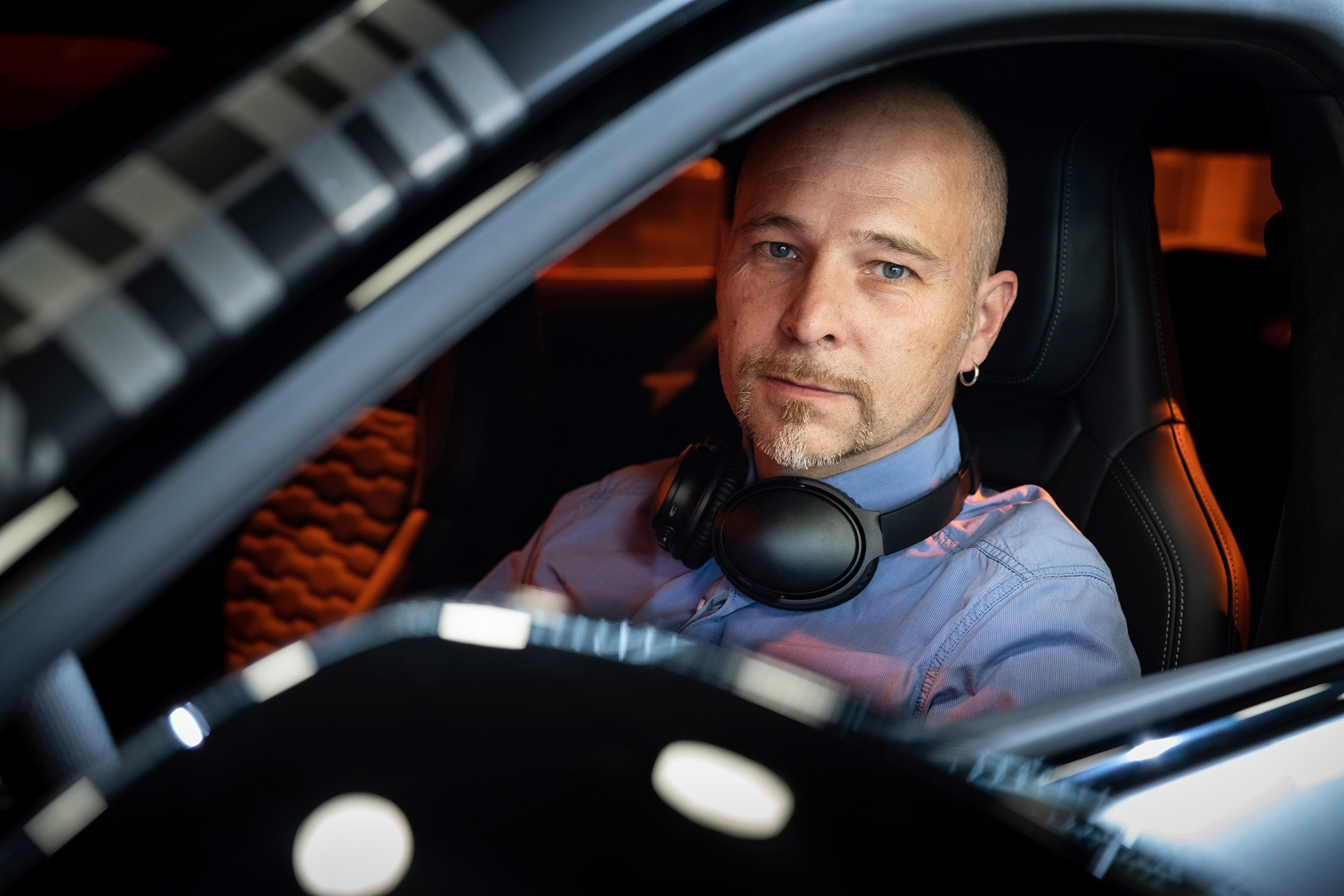 Audi sound engineer Rudolf Halbmeir