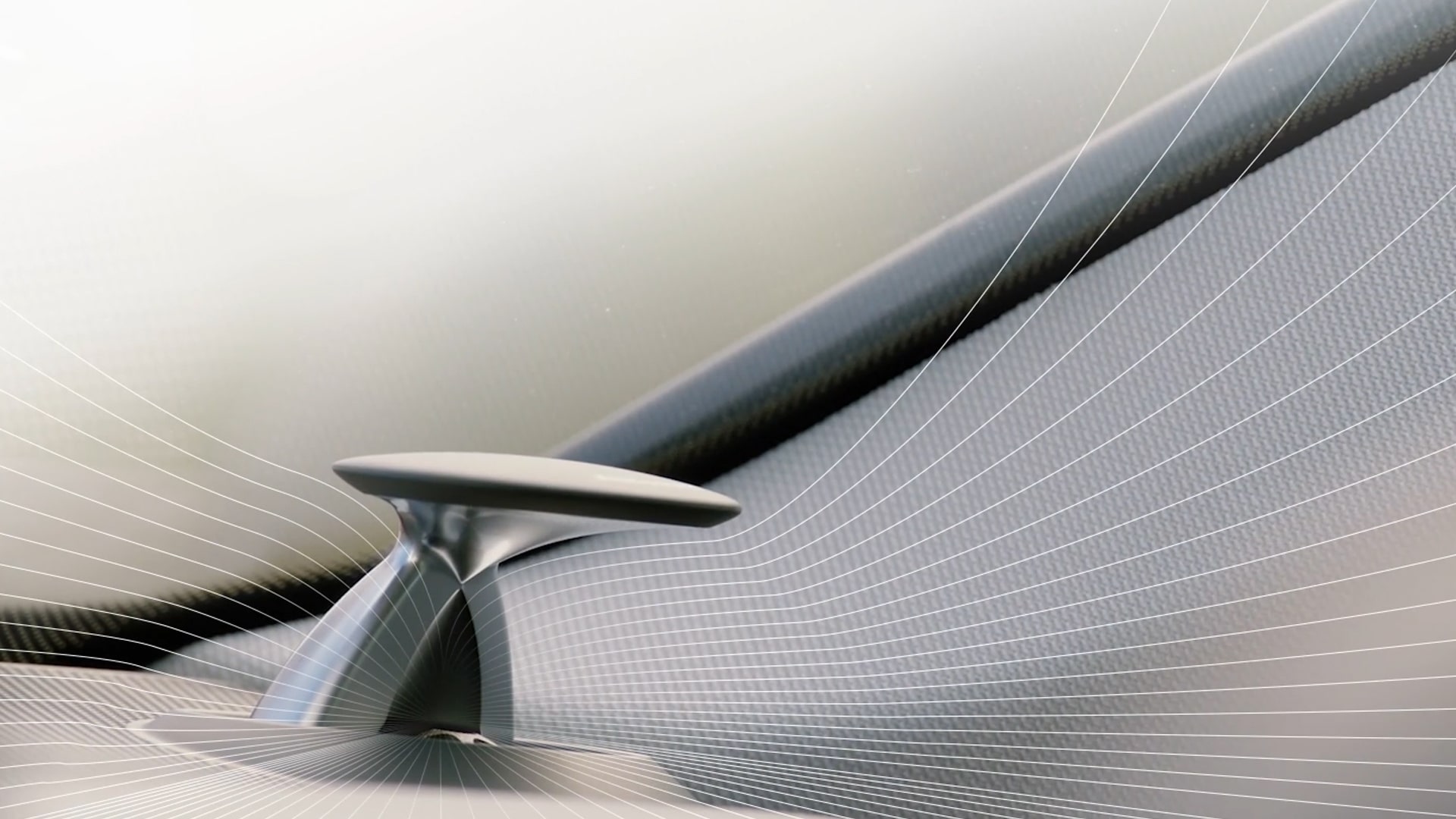 Video of the Bang & Olufsen® Sound System rising from the dashboard.